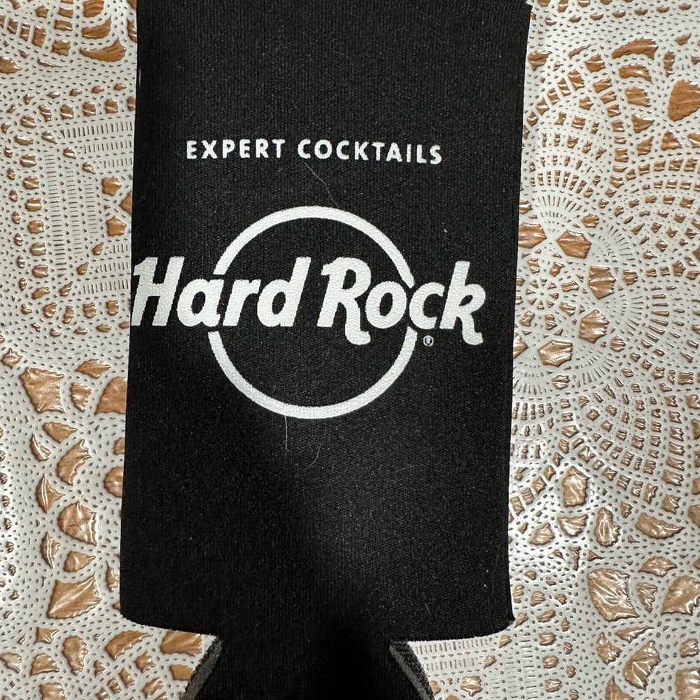Hard Rock Black Drink Sleeve